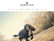 Tablet Screenshot of dogbiscuitphotos.com